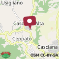 Map Il Poggetto di Casciana