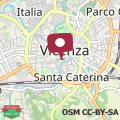 Mappa Il Portico. Charm apartment, Vicenza downtown.