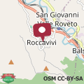 Map Il Riccio, Valle Roveto Country House