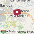 Map Il Rifugio Imperiale, Villa Adriana, Tivoli