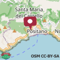 Map il Rifugio in Positano