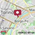 Map Il salotto di Torino centrale in piazza Vittorio