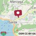 Map Il Sole e la Luna B&B in Garda