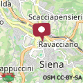 Map il "Terrazzino" nel cuore di Siena