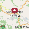 Map Il Trabucco e La Terrazza della Val d' Orcia