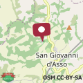 Mapa Il Tribbio vicino al paese piscina,oliveto,WiFi