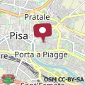 Map Il Villino di Monic Pisa centro