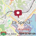 Mapa appartamento IL VICOLO la spezia cinque terre