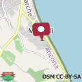 Map Incantevole appartamento con terrazza vista Monte Conero