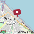 Mappa Incantevole appartamento su Viale Trieste a Pesaro