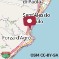 Map Incantevole appartamento Taormina