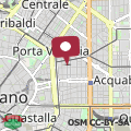 Map Incredible 2BR in centric Porta Venezia