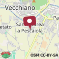 Mapa Independent villa - Pisa