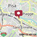 Mapa Inn Pisa Rentals 2 - City Nest Pisa Flat