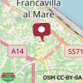 Mapa Casa Quercia indipendente Francavilla al Mare