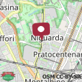 Mapa Intero Appartamento ospedale Niguarda