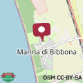 Karte ISA - Felci 18, apartment 6 beds in Marina di Bibbona just 300 mt from the sea