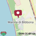 Karte ISA - Felci 19, apartment 6 beds in Marina di Bibbona just 300 mt from the sea
