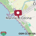 Mapa ISA-Hotel in Cecina just 100 mt from the sea