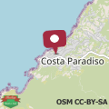 Map ISA-Residence in Costa Paradiso, apartments with private outdoor area