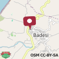 Map ISA-Residence with swimming-pool in Badesi