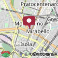 Map Isola Centrale FS Apartment - 150 m METRO Marche