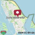 Mapa Isola di Albarella Golf Hotel