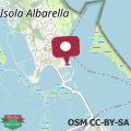 Mapa Isola di Albarella