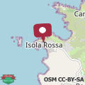 Map isolarossa-apartments Casa Elicriso