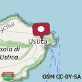 Map Jasmine House Ustica heart