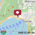 Map Jewel on Lake Garda in Garda with Lake view
