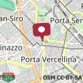 Map JOIVY Bright 1BR flat near Milan Centro Storico