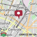 Karte JOIVY Modern Studio with Balcony near Milano Centrale
