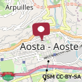 Mappa Jolie Maison Aosta Centro