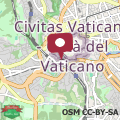 Map Key apartments Vatican Flat