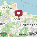 Map Kibilù - Bodio near Lake Varese