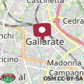 Map Kibilù - Gallarate City Centre near Malpensa