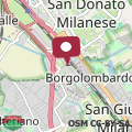 Mappa Kibilù - San Donato vicinanze IRCCS Policlinico