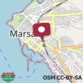 Mapa Kore Marsala