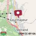 Map L.A. SUITE Courmayeur