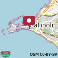 Map L'affaccio Rooms - Lungomare Gallipoli