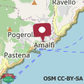 Mapa L'Apostolo di Amalfi