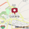 Map L’Arca - Bed & Breakfast in Lucera Centro