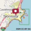 Mapa L'host in Taormina