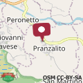Mappa L'Oasi Bed and Breakfast di Franco e Paola