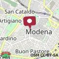 Mapa La Bella Modena Centro