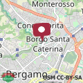 Karte La Bella Vita Bergamo with free private parking