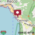 Map La Bella Vita in Camogli