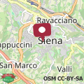 Mappa La Bomboniera di Siena