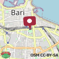 Mapa La Botanica Suite Apartment - Bari Central Station